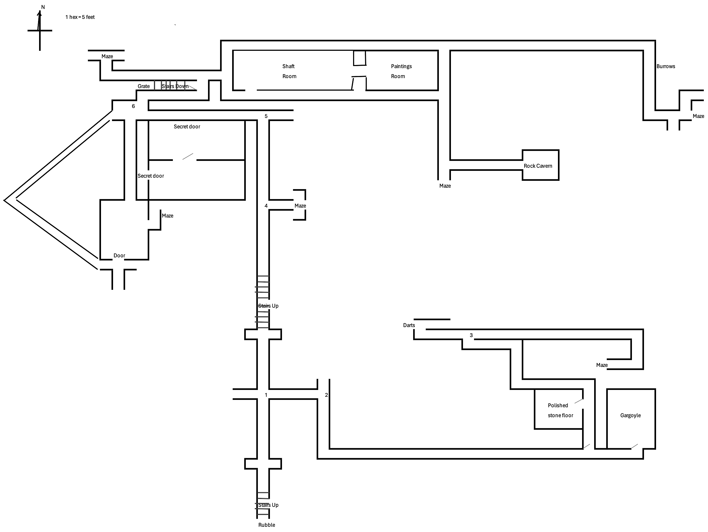 Map: Beneath the Red Dune