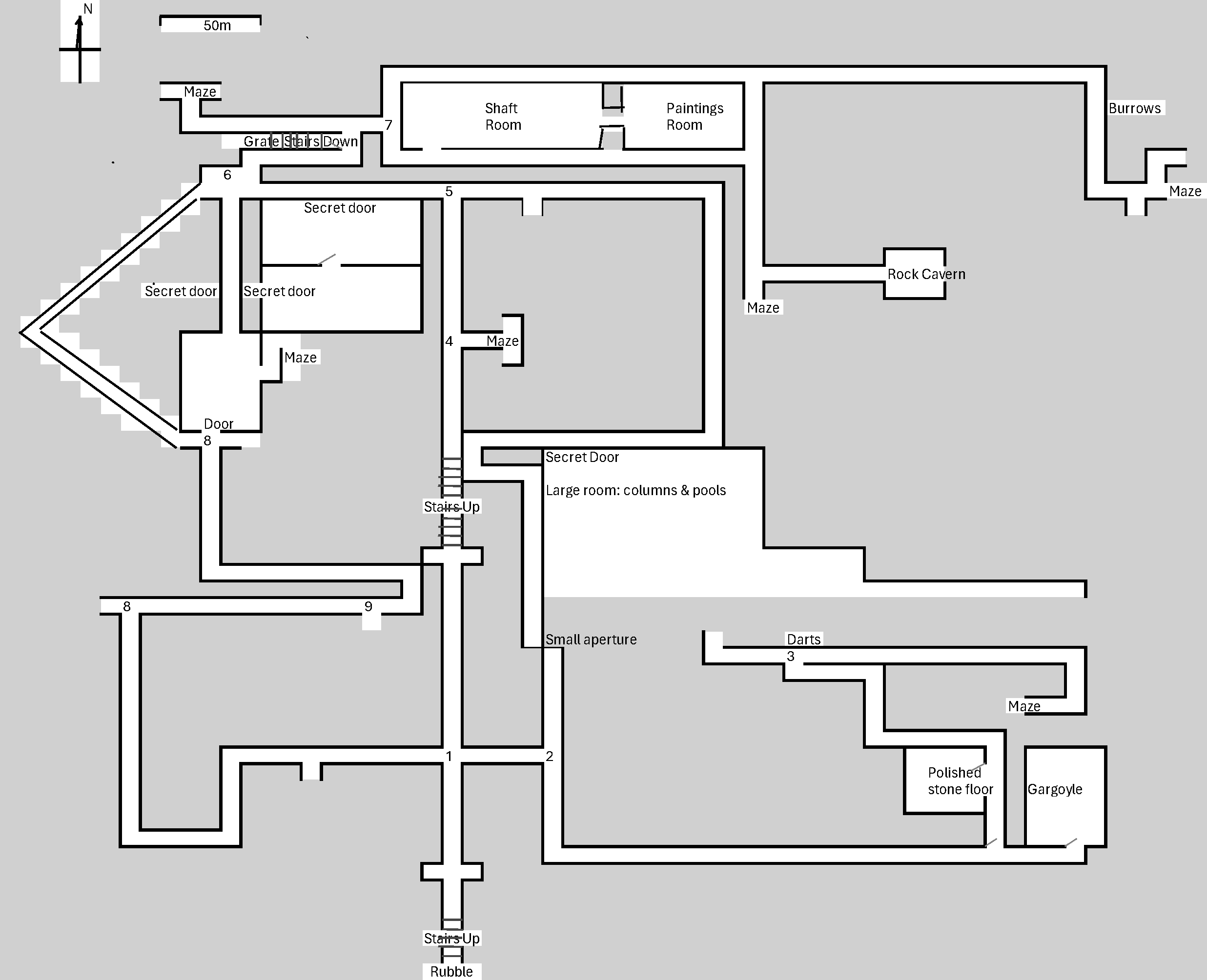 Map: Beneath the Red Dune