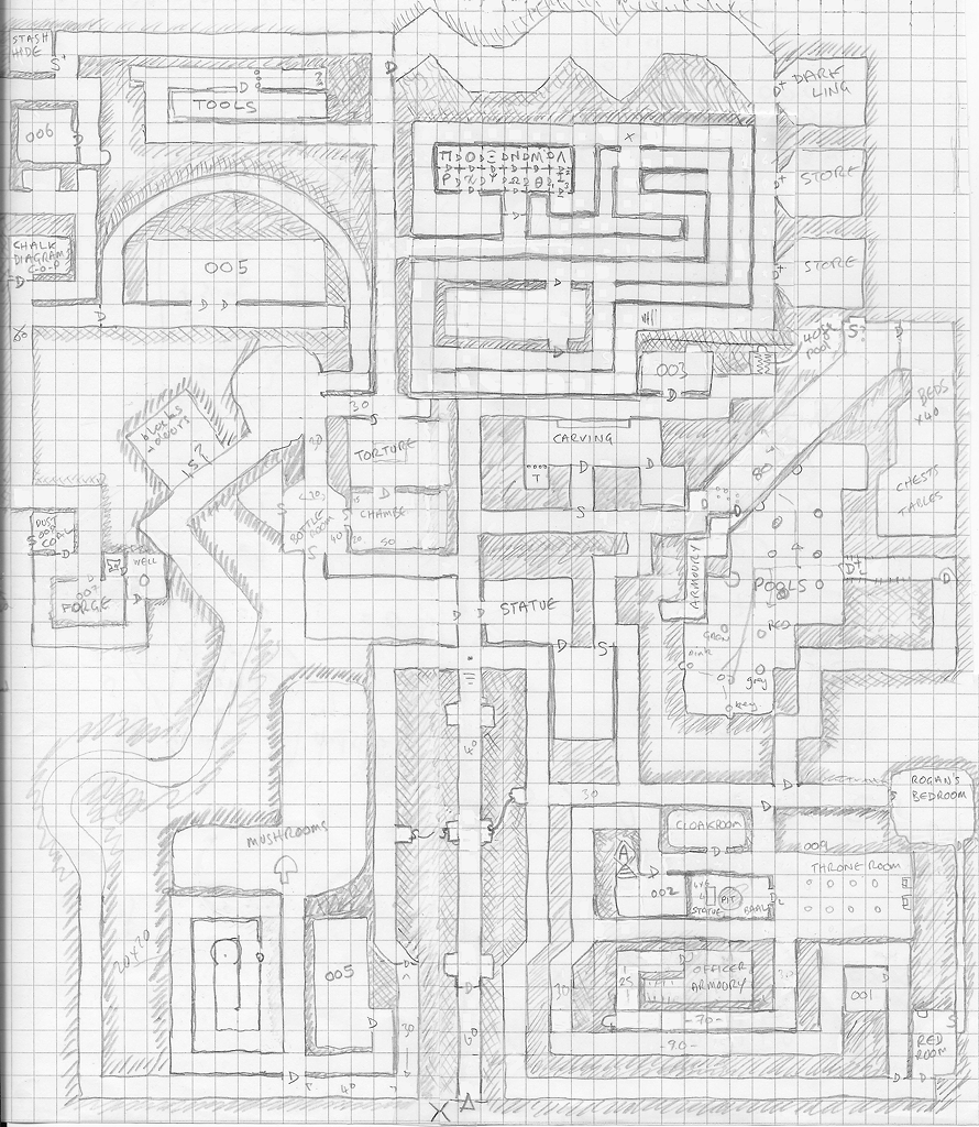 Map of Kaskator Level 1, 2nd Expedition, update