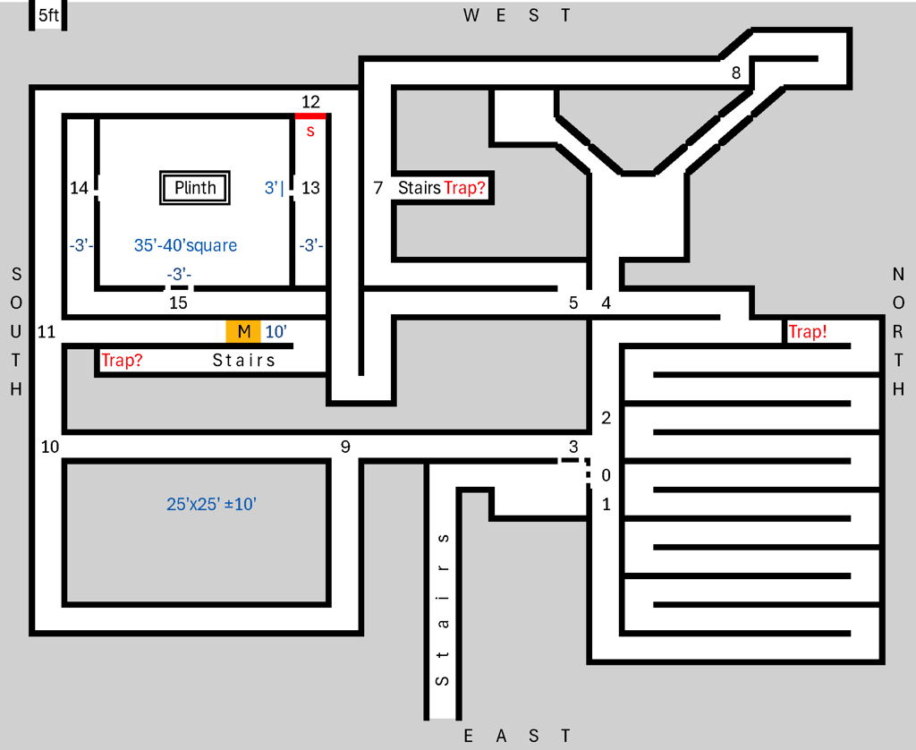 Map: More beneath the Abalessa Sphinx